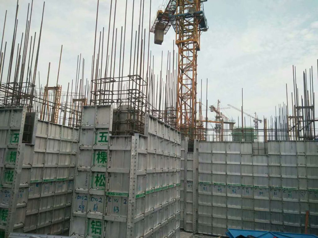 碧桂園項目施工過程